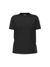 T-SHIRT DONNA - GUESS ATHLEISURE NERO - V6YI17 K4319 1