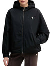DAMENJACKE - GUESS ATHLEISURE SCHWARZ - V6YL11 W2871 1
