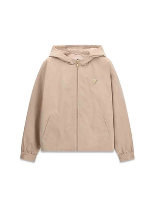 GIUBBOTTO DONNA - GUESS ATHLEISURE TAUPE - V6YL11 W2871