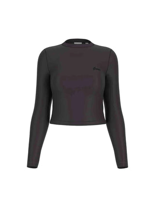 MAGLIA DONNA - GUESS ATHLEISURE NERO - V6YP05 K4260