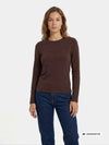 DAMEN T-SHIRT – GUESS JEANS KAFFEE – W4YI22 J1314 2