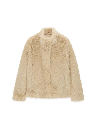 GIUBBOTTO DONNA - GUESS APPAREL BEIGE - W6BL12 W3745