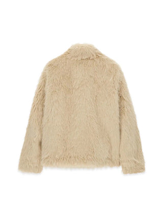 GIUBBOTTO DONNA - GUESS APPAREL BEIGE - W6BL12 W3745 2