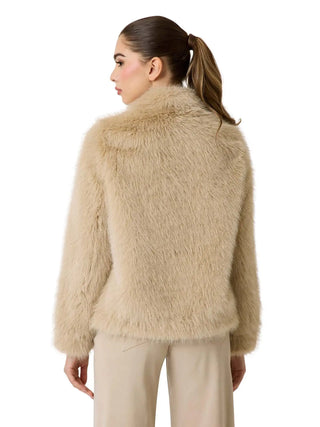 GIUBBOTTO DONNA - GUESS APPAREL BEIGE - W6BL12 W3745 5