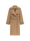 GIUBBOTTO DONNA - GUESS APPAREL TAUPE - W6BL51 W4138 1