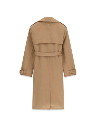 GIUBBOTTO DONNA - GUESS APPAREL TAUPE - W6BL51 W4138 2