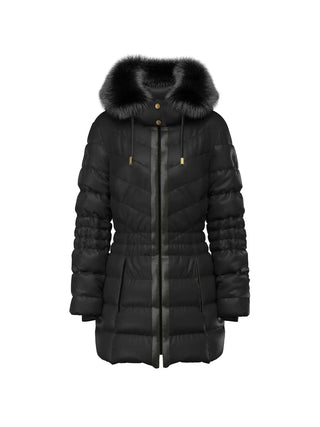 GIUBBOTTO DONNA - GUESS APPAREL NERO - W6BL77 W4713