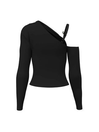 T-SHIRT DONNA - GUESS APPAREL NERO - W6BP22 K6257 2