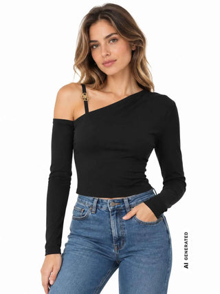 DAMEN T-SHIRT - GUESS BEKLEIDUNG SCHWARZ - W6BP22 K6257 3