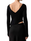 DAMEN-T-SHIRT - GUESS APPAREL SCHWARZ - W6BP25 K6281 2