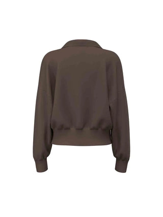 FELPA DONNA - GUESS JEANS CAFFE - W6BQ05 K5453 2