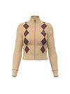 DAMEN CARDIGAN - GUESS JEANS BRAUN - W6BR10 Z1253 1