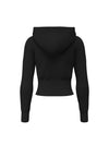 CARDIGAN DONNA - GUESS JEANS NERO - W6BR13 Z1256 2