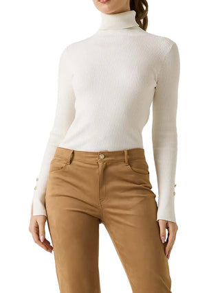 MAGLIA DONNA - GUESS APPAREL BIANCO - W6BR29 Z1417 1