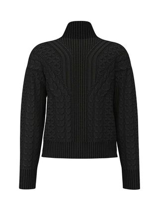 MAGLIA DONNA - GUESS APPAREL NERO - W6BR45 Z1444 2