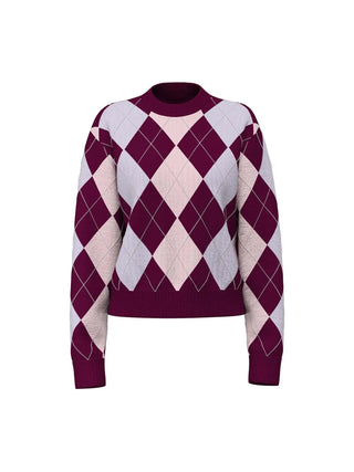 MAGLIA DONNA - GUESS APPAREL BORDEAUX - W6BR48 Z1447 1