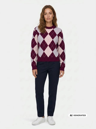 DAMEN-SHIRT - GUESS BEKLEIDUNG BORDEAUX - W6BR48 Z1447 3