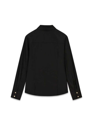 CAMICIA DONNA - GUESS APPAREL NERO - W6YH10 W2752 2