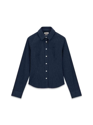 CAMICIA DONNA - GUESS JEANS BLU - W6YH11 W2835