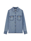 DAMENHEMD - GUESS APPAREL JEANS - W6YH19 D1353 1
