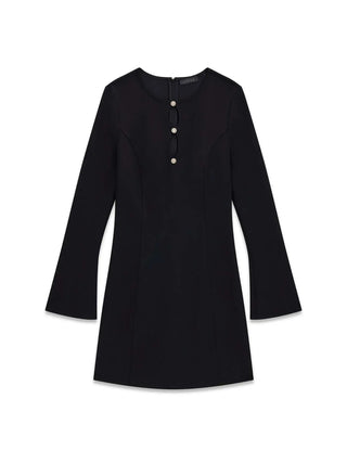 ABITO DONNA - GUESS APPAREL NERO - W6YK16 K4369