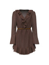 ABITO DONNA - GUESS APPAREL MARRONE - W6YK35 W2959 1