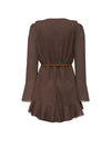 ABITO DONNA - GUESS APPAREL MARRONE - W6YK35 W2959 2