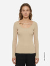 DAMENSHIRT - GUESS APPAREL BEIGE - W6YR22 Z0966 3