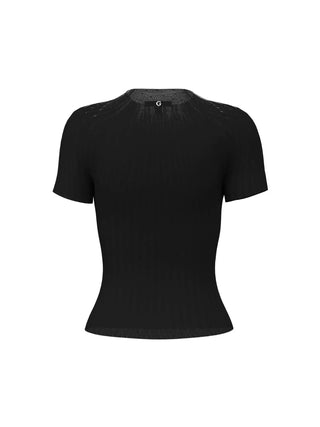 MAGLIA DONNA - GUESS APPAREL NERO - W6YR31 Z1023 2