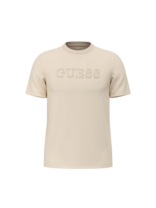 HERREN T-SHIRT - GUESS ATHLEISURE CREME - Z2YI11 J1314 1