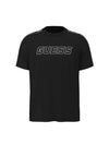 T-SHIRT UOMO - GUESS ATHLEISURE NERO - Z4GI18 J1314 1