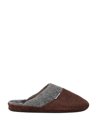 HERREN PANTOLETTE - SUPERGA BRAUN - S99Y350