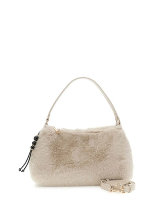 BORSA A SPALLA DONNA - CAFE NOIR AVORIO - C3NA1126