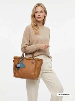 DAMEN-SHOPPER - CAFE NOIR BRAUN - C3NF1132 4