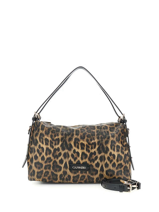 BORSA A SPALLA DONNA - CAFE NOIR LEOPARDO - C3NN1102