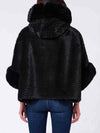 PONCHO DAMEN - LIU-JO SCHWARZ - 2F6051T0300 2