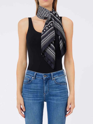 FOULARD DONNA - LIU-JO NERO - 2F6060T2745 2