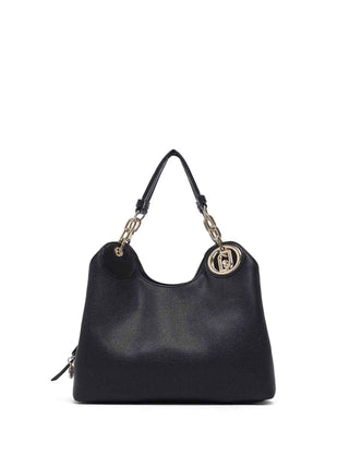 BORSA A SPALLA DONNA - LIU-JO NERO-ORO - AF6024ES039 1