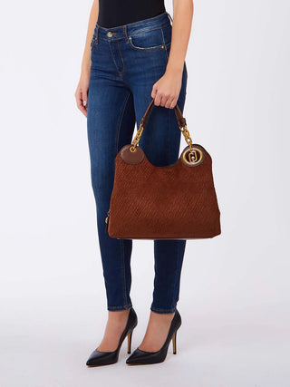 DAMEN-SCHULTERTASCHE - LIU-JO BRAUN - AF6024T706A 5