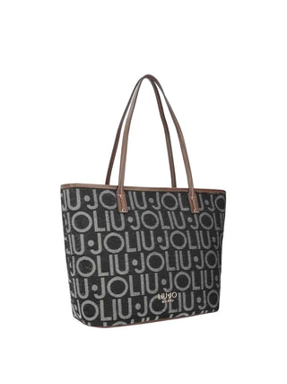 BORSA A SPALLA DONNA - LIU-JO NERO - AF6070T769A 2