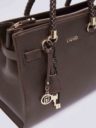 BORSA A SPALLA DONNA - LIU-JO CAFFE - AF6086E1019 3