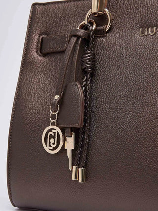 BORSA A SPALLA DONNA - LIU-JO CAFFE - AF6086E1019 4