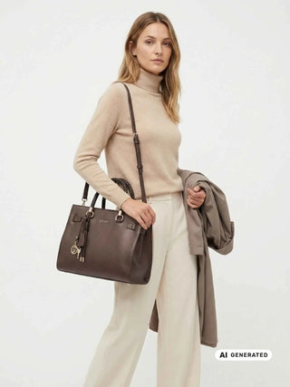DAMEN-SCHULTERTASCHE - LIU-JO CAFFE - AF6086E1019 6