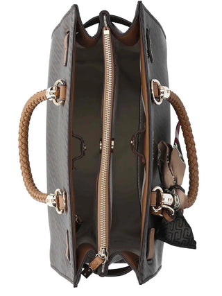 BORSA A SPALLA DONNA - LIU-JO MARRONE - AF6086E1137 5