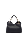 BORSA A SPALLA DONNA - LIU-JO NERO-ORO - AF6114ES039 1