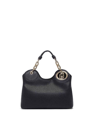 BORSA A SPALLA DONNA - LIU-JO NERO-ORO - AF6114ES039 1