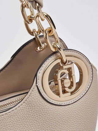 BORSA A SPALLA DONNA - LIU-JO NEUTRO - AF6114ES039 4