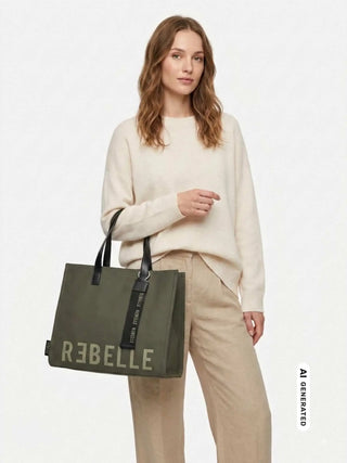HANDTASCHE DAMEN - REBELLE MILITÄR - REB0082-T0001 7