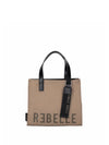 DAMEN HANDTASCHE - REBELLE BEIGE - REB0083-T0001 1