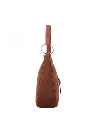 BORSA A SPALLA DONNA - REBELLE MARRONE - REB0247 P0004 3